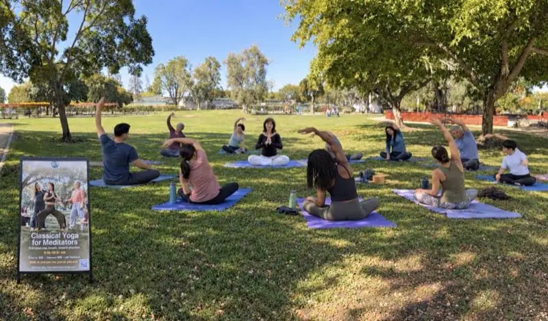 Yoga on the Lawn